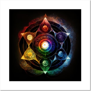 Universal Chakra Posters and Art